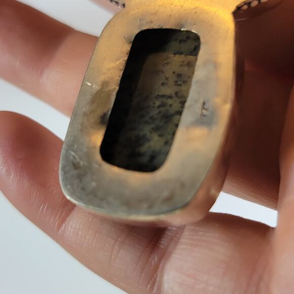 Statement Gemstone Pendant – Jasper, Amber, Sugilite, Moonstone + Silver Chain - Picture 3 of 10